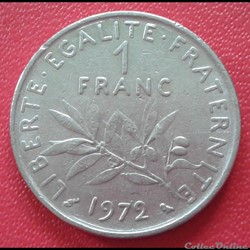 1972 - 1 franc