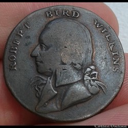 ROYAUME-UNI - 1/2 penny Robert Bird Wilkins