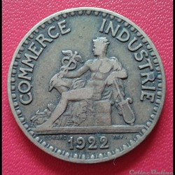 2F 1922 - DOMARD INV. - 2ème 2 bouché