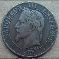 1863 BB - 5 centimes