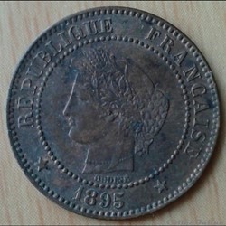 1895 A - 2 centimes