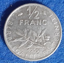 1965 - 50 centimes