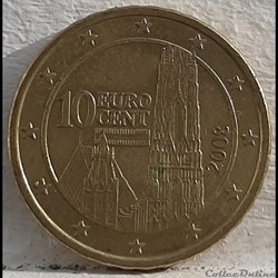 Autriche - 2008 - 10 cents