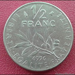 1996 - 50 centimes