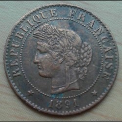 1891 A - 1 centime