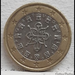 Portugal - 2002 - 1 euro