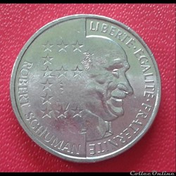 10 francs 1986 - schuman