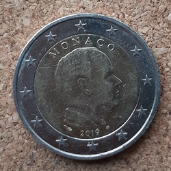 Monaco – 2 euros 2019
