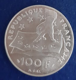 1991 - 100 francs commémorative