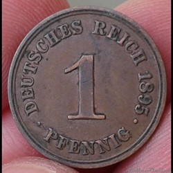 Allemagne - 1 pfennig 1895 A
