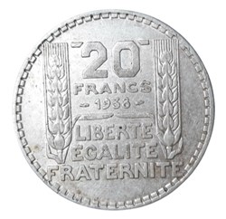 1938 - 20 francs