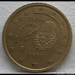 Espagne - 2001 - 50 cents