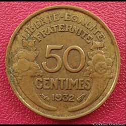 1932 - 50 centimes