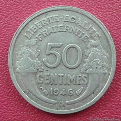 1946 B - 50 centimes