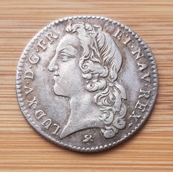 1742 - 1/5ème d'écu au bandeau