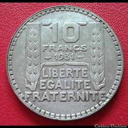 1931 - 10 francs 1931