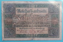 Allemagne -10 mark 1920