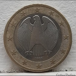 Allemagne - 2002 - A - 1 euro