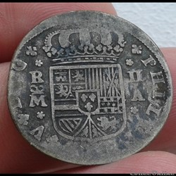 ESPAGNE - 2 Reales 1721