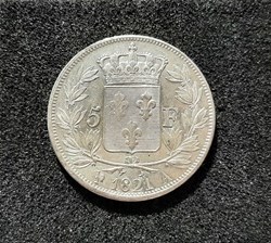 1821 A - 5 Francs