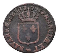 1779 Pau - Sol à l'écu - Louis XVI