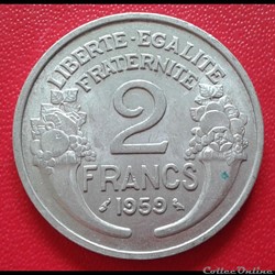 1959 - 2 francs