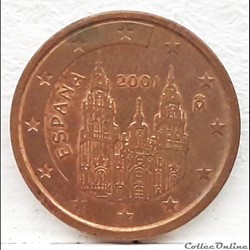 Espagne - 2001 - 2 cents