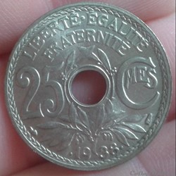 1938 - 25 centimes