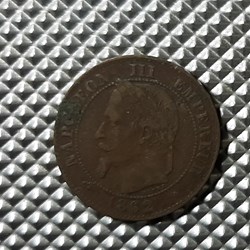 1862 BB - 2 centimes - Grand BB