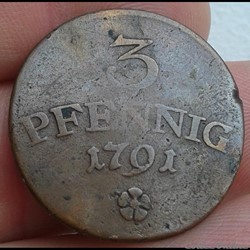ALLEMAGNE - 3 Pfennig 1791