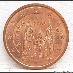 Espagne - 2008 - 2 cents