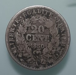 1850 A - 20 centimes
