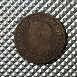 1856 MA - 2 centimes