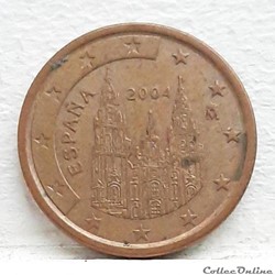 Espagne - 2004 - 5 cents