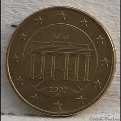 Allemagne - 2003 - A - 10 cents