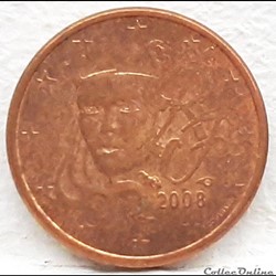 France - 2008 - 1 cent