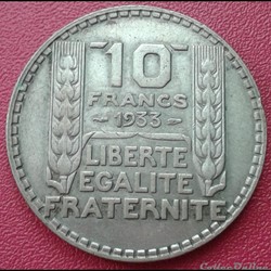1933 - 10 francs