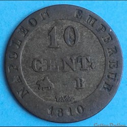 1810 - Napoléon Ier - 10 centimes