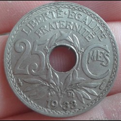 1933 - 25 centimes