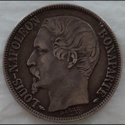 1852 A - 1 franc