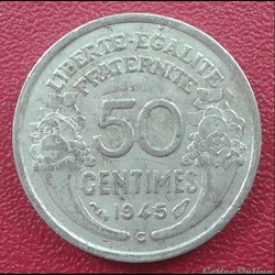 1945 C - 50 centimes