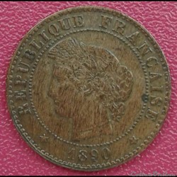 1890 A - 1 centime