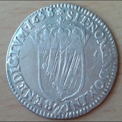 1658 & - 1/12ème écu - Louis XIV