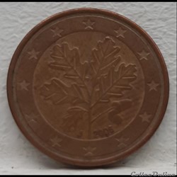 Allemagne - 2006 - J - 5 cents
