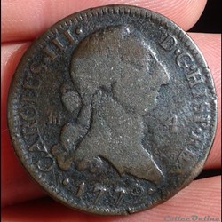 ESPAGNE - 4 maravedis 1772
