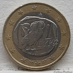 Grece - 2007 - 1 euro