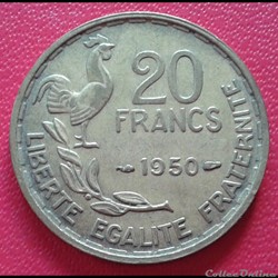 1950 - 20 francs - Georges Guiraud