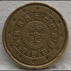Portugal - 2005 - 20 cents