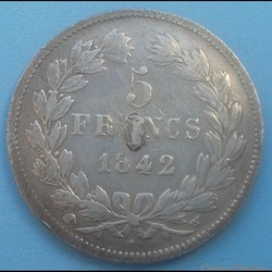 1842 W - 5 Francs