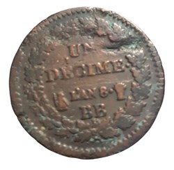 (1799 - 1800) - UN DECIME L'AN 8 BB